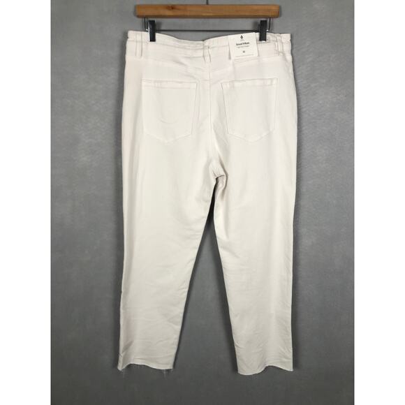 Sanctuary/Denim Good Vibes Jeans Women's Size 32 White High Rise Straight NEW - Picture 5 of 10